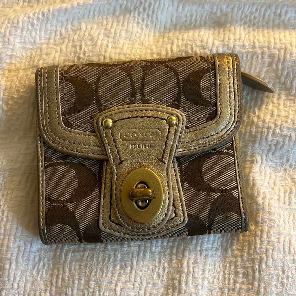 Vintage coach wallet